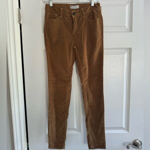Free People Velveteen Skinny Pants